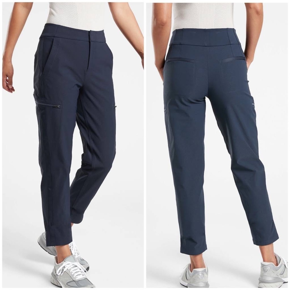 Athleta Wander Hybrid Pant in Navy —Size 2